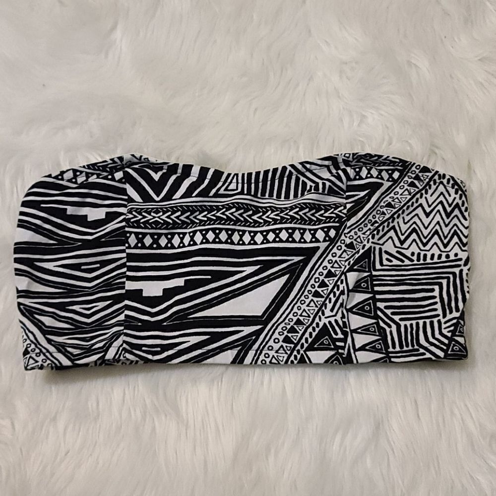Decree patterned bandeau  